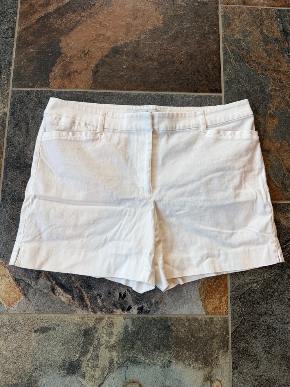 White House Black Market White Shorts
